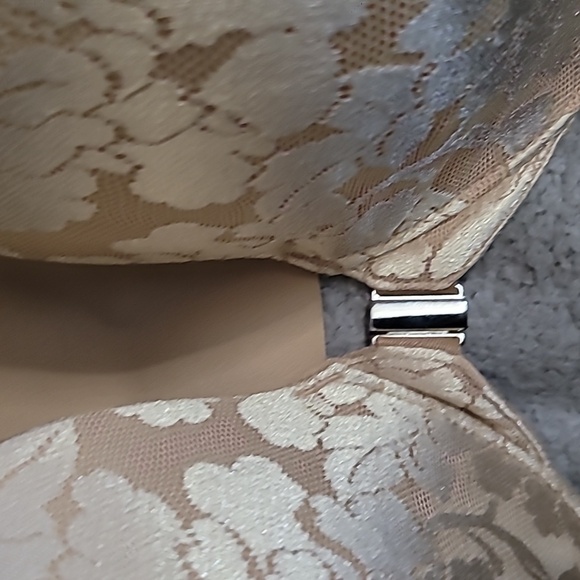 FIRMNWT Soma Vanishing Back Full Coverage Front Closure Lace Bra Size 36 DDDD/G - Picture 3 of 6